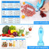 Handheld Vacuum Sealer, includes 15 Reusable Vacuum Sealer Bags, 1 Vacuum Wine Stopper, 2 Sealing Clips, 4 Sous Vide Clips for Food Storage, Keep Wine Fresh & Sous Vide Cooking