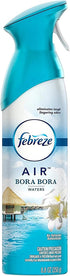Febreze Air Refresher Spray - Bora Bora Waters - Net Wt. 8.8 OZ Per Bottle - Pack of 3 Bottles
