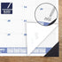 2022 Desk Calendar by AT-A-GLANCE, Monthly Desk Pad, 21-3/4" x 17", Standard, Blue/Gray (SW20000)