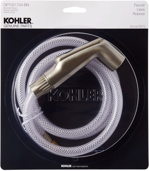 KOHLER GENUINE PART GP1021724-BN KITCHEN FAUCET SIDE SPRAY WITH HOSE