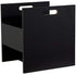 Atlantic 96636247 Record Crate Shelf, 15.40in. x 15.00in. x 2.20in, Black