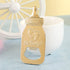 12 Pack Bottle Opener Baby Shower Favor For Guest,Cute Bottle Opener with Baby Footprints Neutral Baby Shower Decoration Supplies for Boy or Girl with Individual Packaging (Gold, 12)