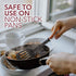 Kitchen Cooking Utensils Set 24 Nylon and Stainless Steel Utensil Set, Non-Stick and Heat Resistant Cooking Utensils Set, Kitchen Tools, Useful Pots and Pans Accessories and Kitchen Gadgets (Black)