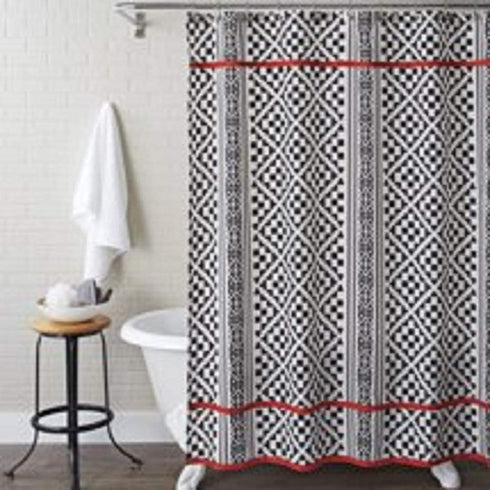 Better Homes & Gardens Aztec Diamonds Shower Curtain
