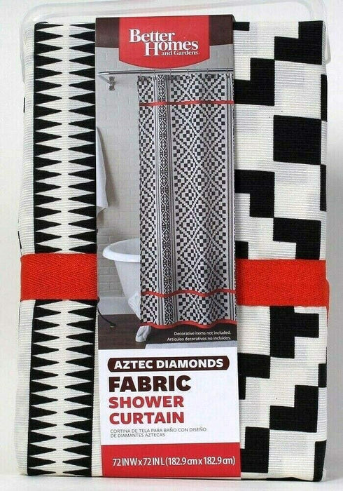 Better Homes & Gardens Aztec Diamonds Shower Curtain