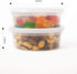 EDI Deli Food Storage Containers with Lids 50 Sets (8oz)