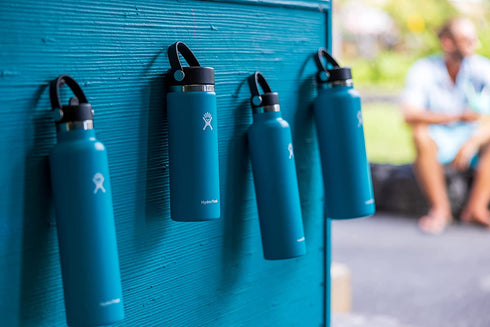Hydro Flask Standard Mouth Flex Cap Bottle - Stainless Steel Reusable Water Bottle - Vacuum Insulated