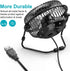 Desk Fan, USB Fan With Enhanced Airflow 6 Inch Small Desk fan with Quiet Operation Portable Mini Table Fan for office/Desk/Bedroom/Home