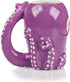 InFLOATables Octopus Mug and Coaster Set - Large Coffee Mug - Ceramic Coffee Mug 5 Inches Tall - Holds 12 Ounces - Handcrafted 3D Coffee Mug with Let's Get Kraken Coaster - Unique Birthday Gift