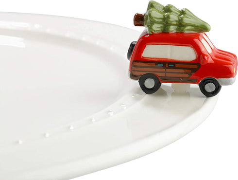 Nora Fleming Hand-Painted Mini: Just Like the Griswolds (Woody Van with Tree) A147