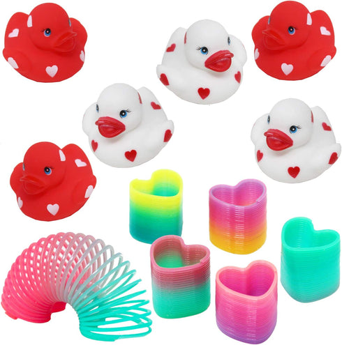 JOYIN 120+Pcs Happy Valentines Day Party Favor Supplies Set includes Heart Glasses, Bracelet, bookmark Perfect for Kids, Preschool Decorations, Photo Props, Wedding, Baby Shower, and School Classroom Prizes