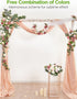 InnoGear Artificial Flowers, 50 Pcs Faux Flowers Fake Flowers Blush Roses Perfect for DIY Wedding Bouquets Centerpieces Bridal Shower Party Home Flower Arrangement Decorations