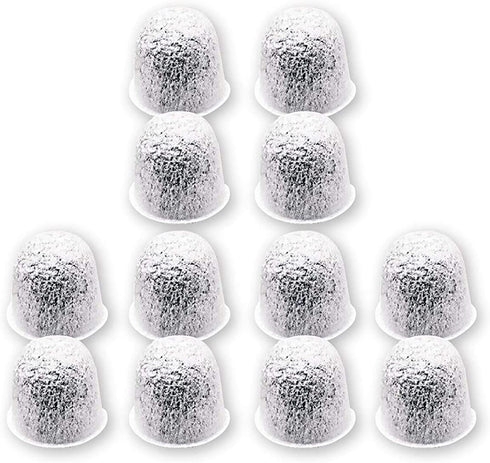 Charcoal Water Coffee Filter Cartridges, Replaces Hamilton Beach Water Coffee Filters- Set of 12
