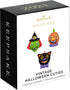 Hallmark Keepsake Halloween Ornaments 2021, Mini Vintage Halloween Cuties, Set of 3
