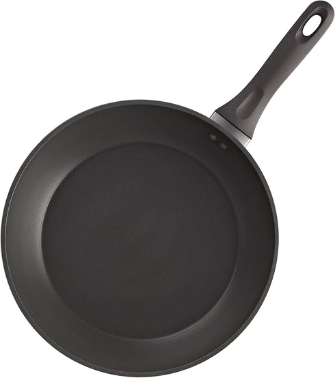 Cook N Home Nonstick Heavy Gauge Skillet Omelet, Grey 12-Inch Fry Pan