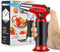 Blow Torch, Professional Kitchen Cooking Torch with Lock Adjustable Flame Refillable Mini Blow Torch Lighter for BBQ, Baking, Brulee Creme, Crafts and Soldering(Butane Gas Not Included)