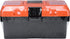 Plastic Tool Box, 14 -inch Portable Tool Box Plastic Toolbox with Removable Tool Tray and Detachable Tool Kit For Craft Storage, Household
