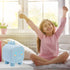 anmones Kids Alarm Clock, Toddler Dinosaur Sleep Trainer, Wake Up Night Lights for Girls Boys, Rechargeable Cute Digital Alarm Clocks