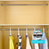 STARTOSTAR Adjustable Closet Rod 21.6 to 40.5 Inch Small Size Stainless Steel Clothes Rod with for Wardrobes, Shoe Cabinets(Need tools to install)