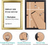LaVie Home 5x7 Picture Frames (12 Pack, Gold) Simple Designed Photo Frame with High Definition Glass for Wall Mount & Table Top Display, Set of 12 Classic Collection