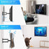 Full Motion TV Wall Mount Bracket, Articulating Arms Swivel Tilt Extension Rotation, Fits Most 26-55 Inch Flat Curved LED LCD OLED TVs, Max VESA 400x400mm Holds up to 88lbs by Pipishell