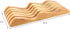 ROYALHOUSE Bamboo Knife Block Holder, 11 Knives Dock, In-Drawer Knife Drawer Organizer, Perfect for Home and Chefs, Premium Knife Holder, Gift for Christmas and Housewarming, Knives Not Included