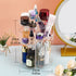 Argox 360 Rotating Makeup Organizer,Large Capacity&Adjustable Multi-Function Cosmetic Storage Box,The Perfect Makeup Organizer On The Dresser