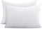 Acanva Bed Pillows for Sleeping 2 Pack with Luxury Hotel Quality, Super Plush 3D Fiber Filling, Top-end Cover for Side Stomach Back Sleepers, Standard-Pack of 2, White/Polyester Microfiber 2 Count