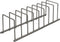 Spectrum Diversified Euro Kitchen Organizer for Plates, Cutting Boards Bakeware, Cooling, Pots & Pans, Serving Trays, Reusable Containers, and Lids Holder Rack, Industrial Gray