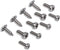 Prime Ave Stainless Steel License Plate Screws for Mercedes Benz (Extended Length)