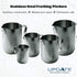 Update International 50 Oz Stainless Steel Frothing Pitcher, Silver (EP-50)