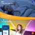 Volivo Bluetooth LED Strip Lights, 50ft Smart Light Strips , App and Remote Control, 5050 RGB Led Lights for Bedroom, Music Sync Color Changing for Room, Kitchen, Party (2 Rolls of 25ft)