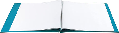 MCS MBI 13.5x12.5 Inch Embossed Gloss Expressions Scrapbook Album with 12x12 Inch Pages, Teal, Embossed "Friends" (848118)