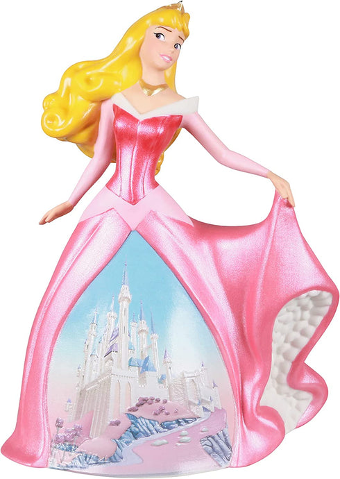 Hallmark Keepsake Christmas Ornament 2021, Disney Princess Celebration Aurora, Porcelain