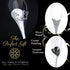 Memories Champagne Flutes, Set of Two Elegant Clear Glass 6.8 fl oz 200ml, silver plated stems, vine leaf design, clear crystals for special celebrations weddings anniversaries birthdays graduations