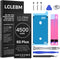 LCLEBM Battery for iPhone 6S Plus, New 0 Cycle Higher Capacity Li-Polymer Battery Replacement for iPhone 6S Plus Model A1634, A1687, A1699 with Complete Repair Tools Kits