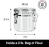 Oggi Clear Canister Food Storage Container, 38 Ounce