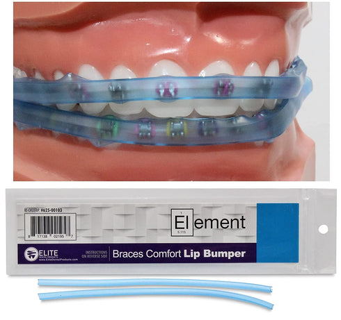 Element Braces Comfort Lip Bumper (Blue) - Orthodontic - Dental