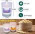 Small Strong Scented Candles in Glass Jar for Home, 12 Packs Bulk Soy Wax Gift Candles Sets for Women Wedding