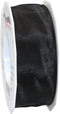 Morex Ribbon French Wired Lyon Fabric Ribbon, 1-1/2-Inch by 27-Yard, Black (46440/25-613)