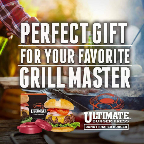 Ultimate Burger Press - 1/4lb, 1/3lb and 1/2lb Stuffed Burger Patty (3 Sizes Inside) GET More Creative