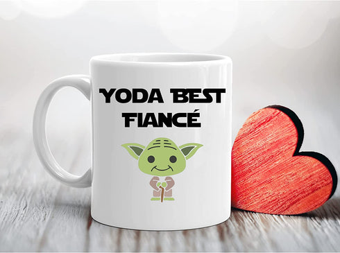 Fiance Mug, Best Fiance Mug, Valentine Mug For Him, Engagement Mug for Him, Funny Romantic Anniversary Men Cup, Newly Engaged Mug, Fiance Gifts For Valentines Day From Girlfriend, Future Husband Cup