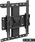 Mounting Dream TV Wall Mount with Height Adjustable for 26-65" TVs, Universal Tilt TV Mount Fits Single, 16" Studs with Loading 99 lbs. & Max VESA 400x400mm, TV Wall Mount with Perfect Center Design