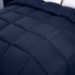 Utopia Bedding All Season 250 GSM Comforter - Soft Down Alternative Comforter - Plush Siliconized Fiberfill Duvet Insert - Box Stitched (King/Cal King, Navy)
