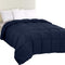 Utopia Bedding All Season 250 GSM Comforter - Soft Down Alternative Comforter - Plush Siliconized Fiberfill Duvet Insert - Box Stitched (King/Cal King, Navy)