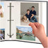 Pioneer Photo Albums Magnetic Self-Stick 3-Ring Photo Album 100 Pages (50 Sheets), Navy Blue