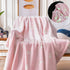 JINCHAN Flannel Throw Blanket Unicorn Soft Pink Kids Lightweight Comfy Luminious Blanket Glow in The Dark Nursery Living Room Decor Four Seasons Birthday for Girls Boys Baby 50x60 Inch