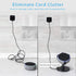?Echo Dot Stand‘ Table Holder for Echo Dot 3rd Generation, 360° Adjustable Stand Bracket Mount, Space-Saving Dot Accessories, No Muffled Sound Original Outlet Hanger for Smart Home Speaker