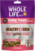 Whole Life Pet Living Treats for Cats – Healthy Skin with Salmon and Yogurt – Human Grade, Omegas, Allergy Relief - Made in The USA