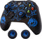 BRHE Xbox-One Controller Skin, Anti-slip Silicone Cover Protector Case Accessories Set for Microsoft Xbox 1 Wireless/Wired Gamepad Joystick with 2 Thumb Grips Caps (Blue)